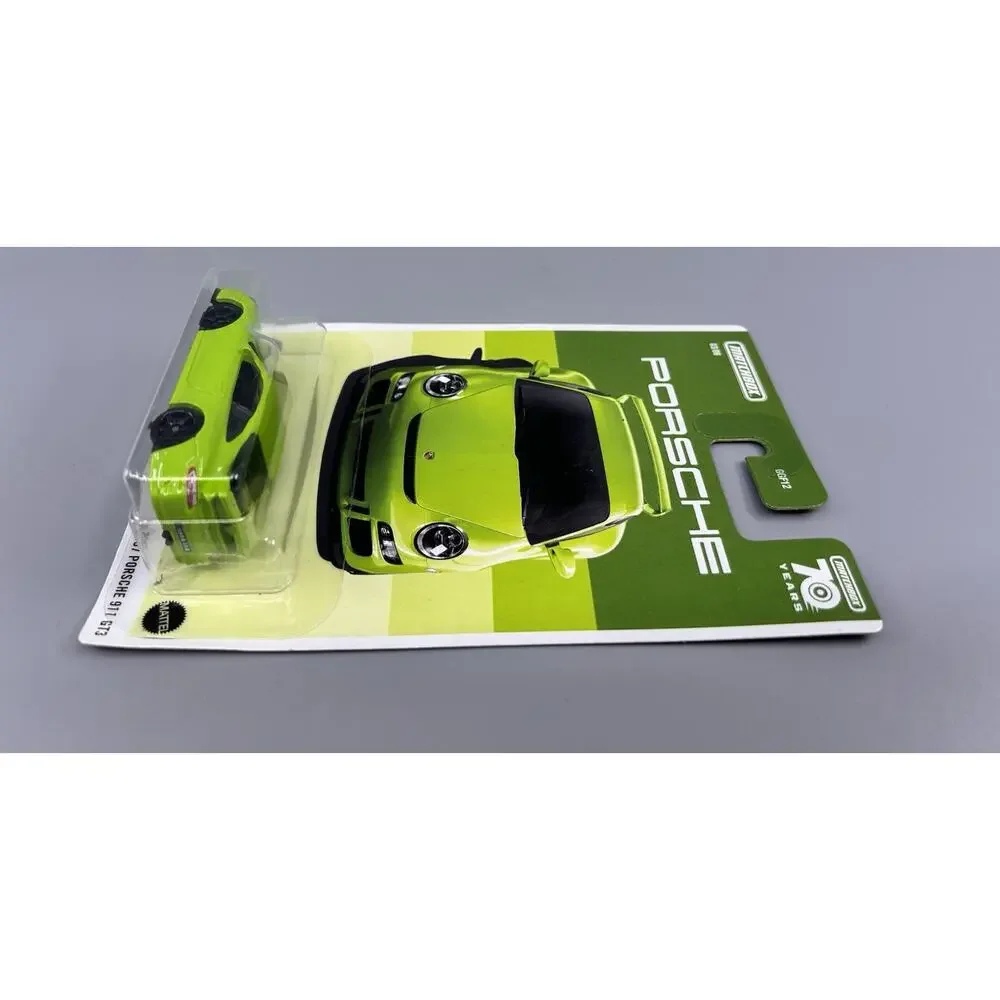 Matchbox 2007 PORSCHE 911 GT3 70 Years Green Diecast GGF12 Diecast 1:64 NOC